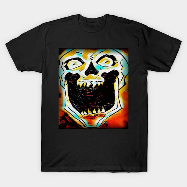 Screaming skull T-Shirt by Voiceless Art 